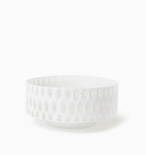 Alveare Bowl by Sferra Linens in White at Fig Linens and Home - 1