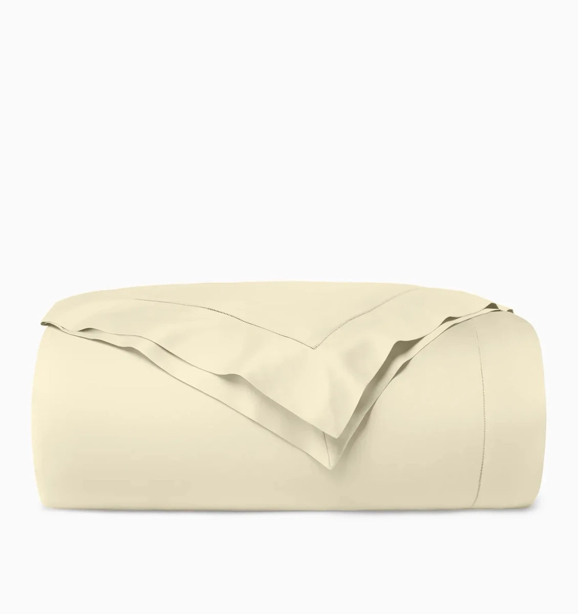 Ariel Duvet Cover by Sferra Linens in Parchment at Fig Linens and Home - 3