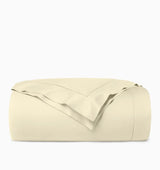 Ariel Duvet Cover by Sferra Linens in Parchment at Fig Linens and Home - 3