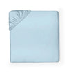 Ariel Fitted Sheet by Sferra Linens in Arctic at Fig Linens and Home - 1