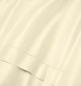 Ariel Fitted Sheet by Sferra Linens in Parchment at Fig Linens and Home - 2