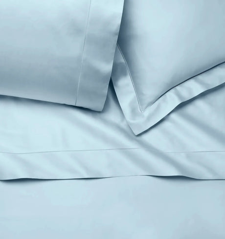 Ariel Flat Sheet by Sferra Linens in Arctic at Fig Linens and Home - 2