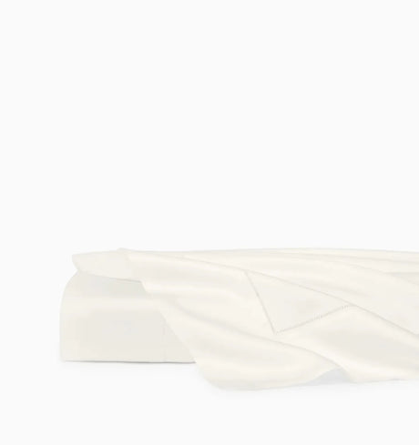 Ariel Flat Sheet by Sferra Linens in Oyster at Fig Linens and Home - 1