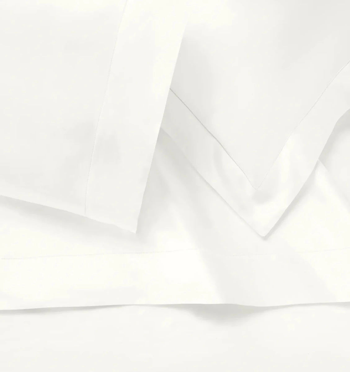 Ariel Pillowcases by Sferra Linens in Oyster at Fig Linens and Home - 3