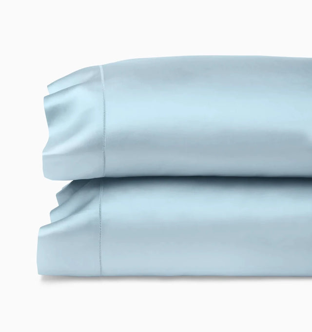 Ariel Pillowcases by Sferra Linens in Arctic at Fig Linens and Home - 1