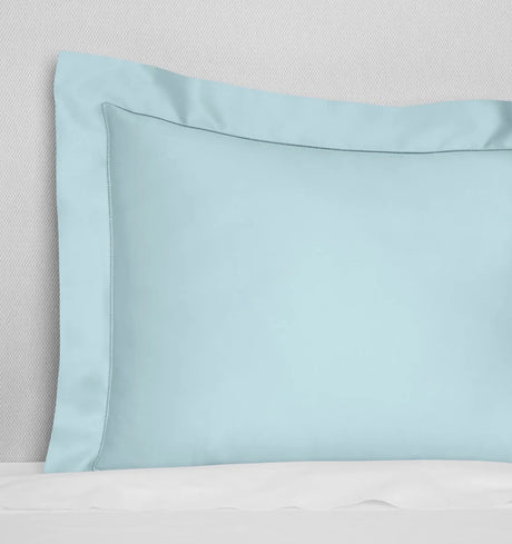 Ariel Sham by Sferra Linens in Arctic at Fig Linens and Home - 1