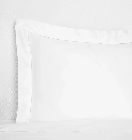 Ariel Sham by Sferra Linens in White at Fig Linens and Home - 1