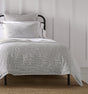 Arzano White and Black Bedding by Sferra Linens Full Queen Duvet Cover 88 x 92 WHITE/BLACK at FIG LINENS AND HOME 2