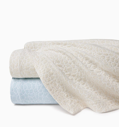 Aurelia Coverlets | Matelasse by Sferra x Scalamandre at Fig Linens and Home 2