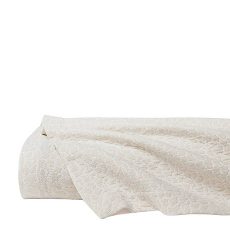 Aurelia Sand Coverlets by Sferra x Scalamandre at Fig Linens and Home