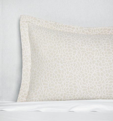 Aurelia Sand Pillow Sham by Sferra x Scalamandre at Fig Linens and Home