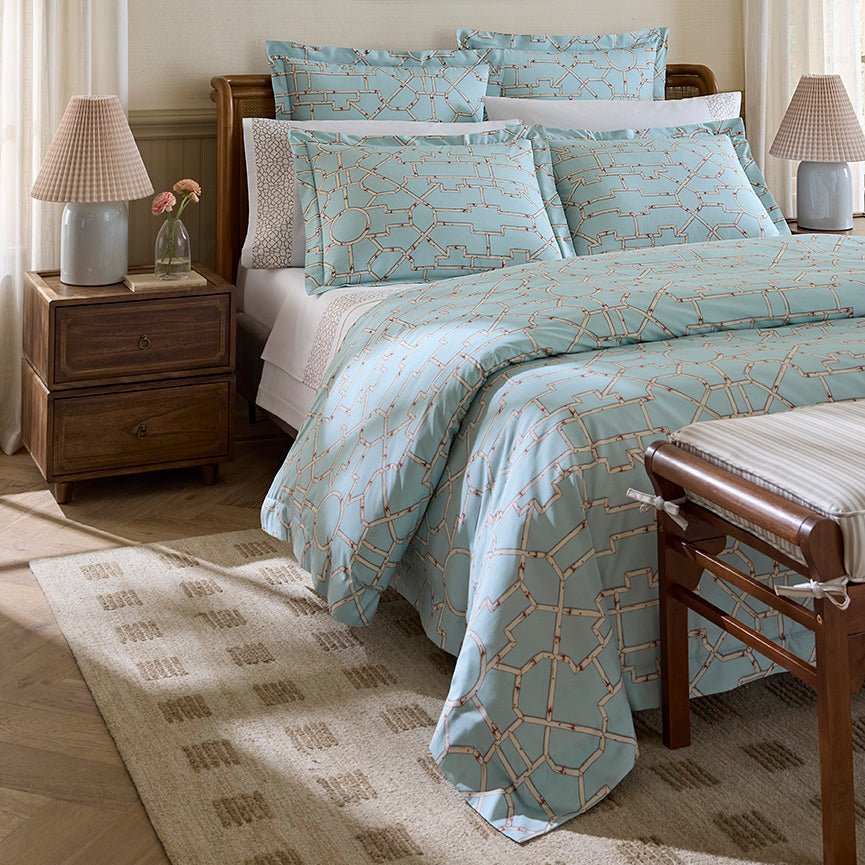 Baldwin Bamboo Bedding | Sferra Linens x Scalamandré at Fig Linens and Home View 8