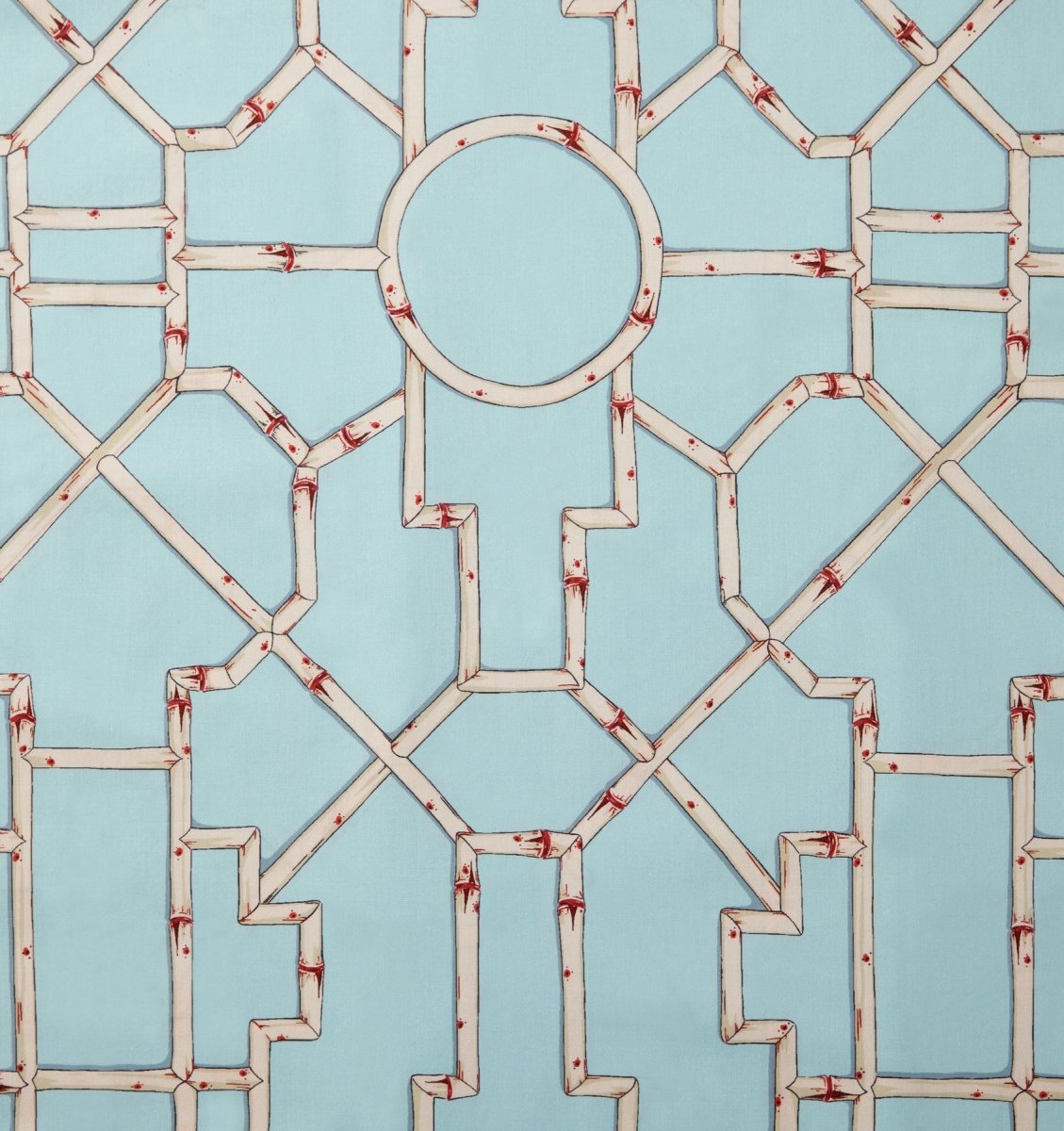 Baldwin Bamboo Bedding | Sferra Linens x Scalamandré at Fig Linens and Home - Detail Swatch View