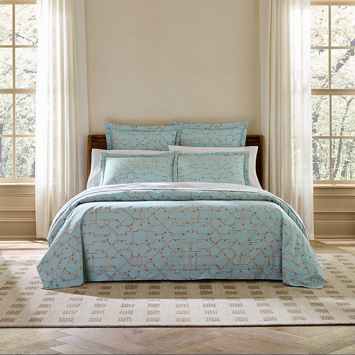 Baldwin Bamboo Bedding | Sferra Linens x Scalamandré at Fig Linens and Home View 2