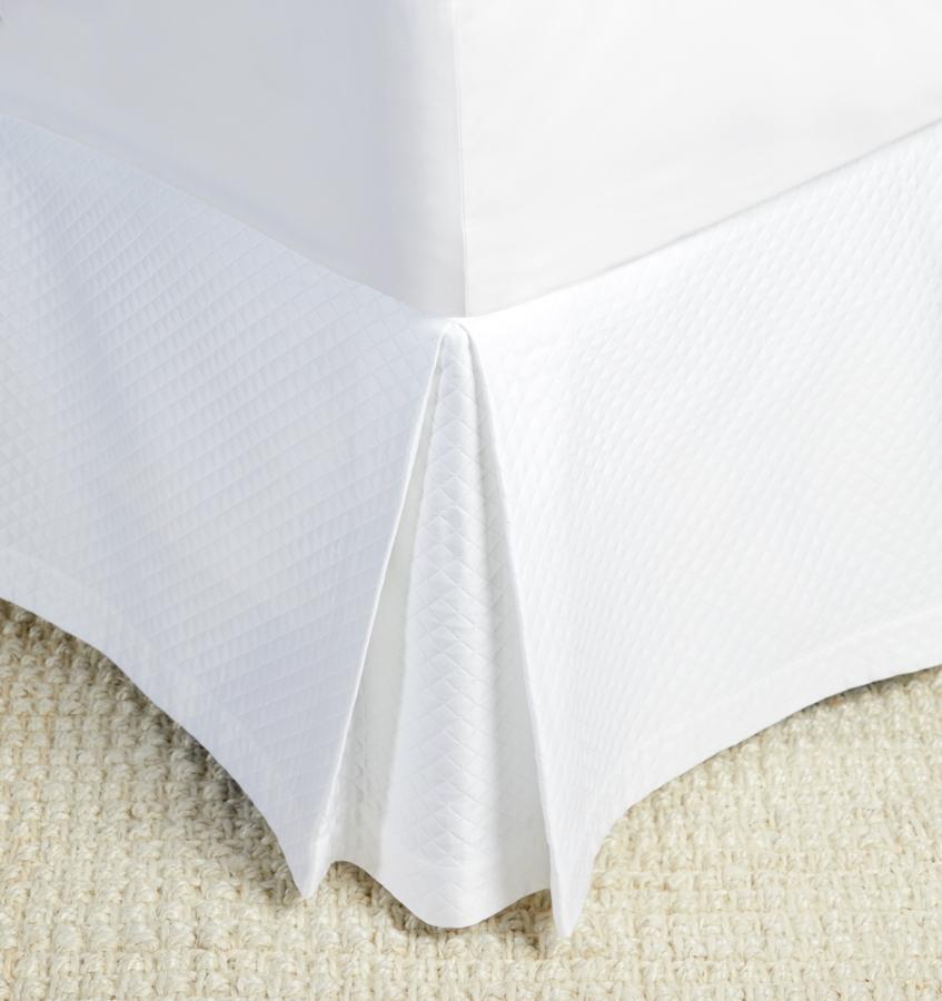 Sferra King 3-Panel Bari Ivory Bed Skirt