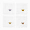 Sferra Linens Bordano Butterfly Cocktail Napkins at Fig Linens and Home 2