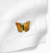 Sferra Linens Bordano Cocktail Napkins at Fig Linens and Home - Butterfly 2