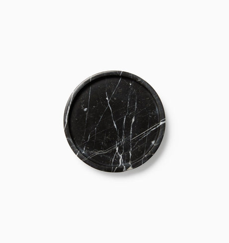 Calanna Coasters by Sferra Linens in Black at Fig Linens and Home - 4