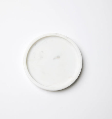 Calanna Coasters by Sferra Linens in White at Fig Linens and Home - 2