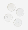 Calanna Coasters by Sferra Linens in White at Fig Linens and Home - 4