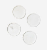 Calanna Coasters by Sferra Linens in White at Fig Linens and Home - 4