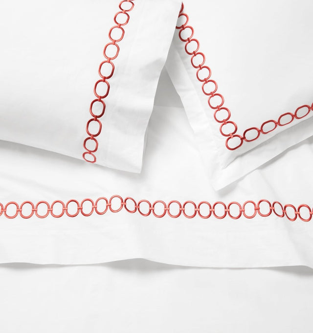 Catena Persimmon Bedding by Sferra Linens at Fig Linens and Home