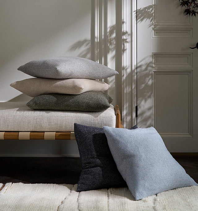 Cervino Decorative Pillows in Wool & Cashmere by Sferra Linens