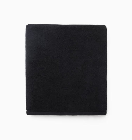 Cielo Bath Towels by Sferra Linens Black Bath Towel 30X60 at FIG LINENS AND HOME 3