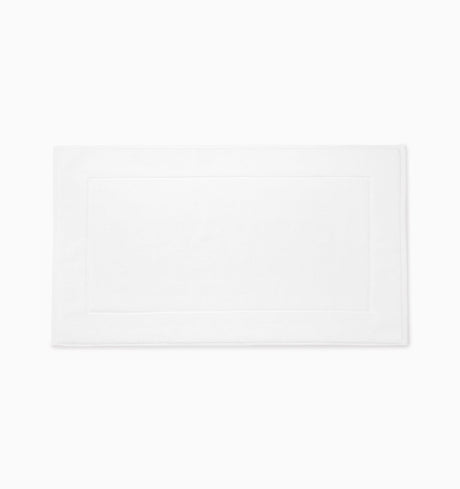 Cielo Tub Mats by Sferra Linens White Tub Mat 20X35 at FIG LINENS AND HOME 1