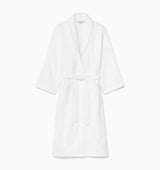 Bath Robe - Sferra Linens Cielo Robe Flat View - Fig Linens and Home