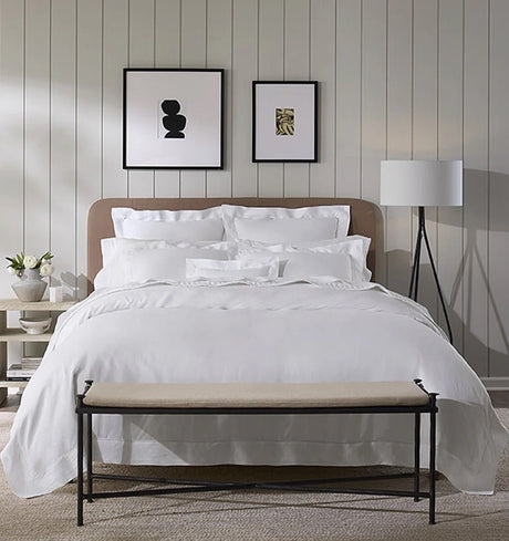 100% Linen Bedding - Sferra Classico Linen Duvet Covers and Bed Sheets