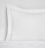 Cobblestones White Matelasse Euro Sham by Sferra Scalamandre