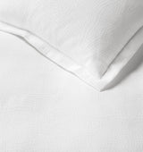 Cobblestones White Matelasse Coverlets by Sferra 2