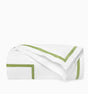 Estate Bedding in White and Apple Green by Sferra King Duvet Cover 106X92 White/Apple Green at FIG LINENS AND HOME 2