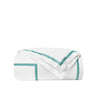 Estate Bedding - King Duvet Cover 106X92 White/Aqua Sferra