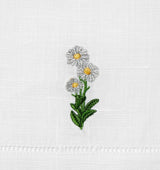 Fiorenza Birthflower Guest Towels - April Daisy - Fig Linens and Home