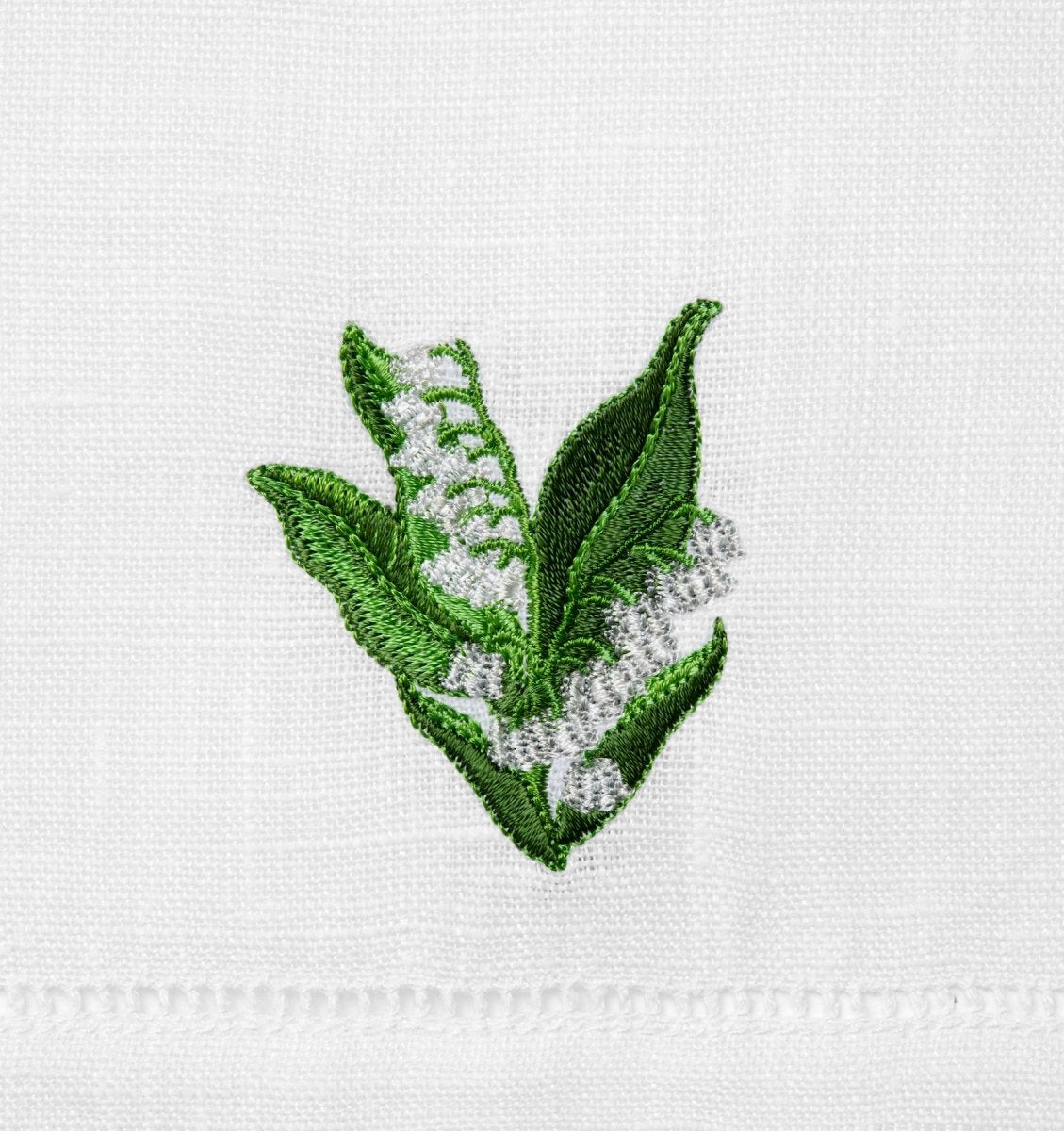 Fiorenza Birthflower Guest Towels - May Lily - Fig Linens and Home