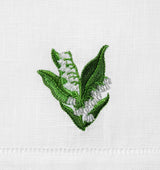 Fiorenza Birthflower Guest Towels - May Lily - Fig Linens and Home