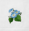 Fiorenza Birthflower Guest Towels - September Morning Glory - Fig Linens and Home