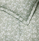 Fronda Sham by Sferra Linens in Sage at Fig Linens and Home - 3