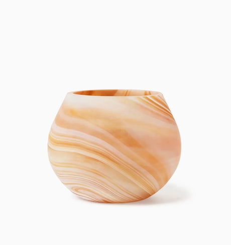 Giove Votive Holder by Sferra Linens in Almond at Fig Linens and Home - 3