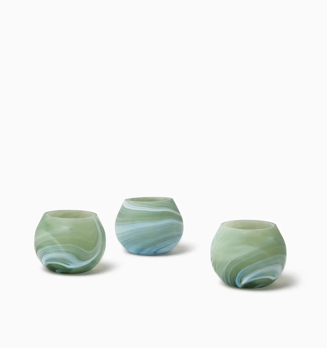 Giove Votive Holder by Sferra Linens in Clover at Fig Linens and Home - 3