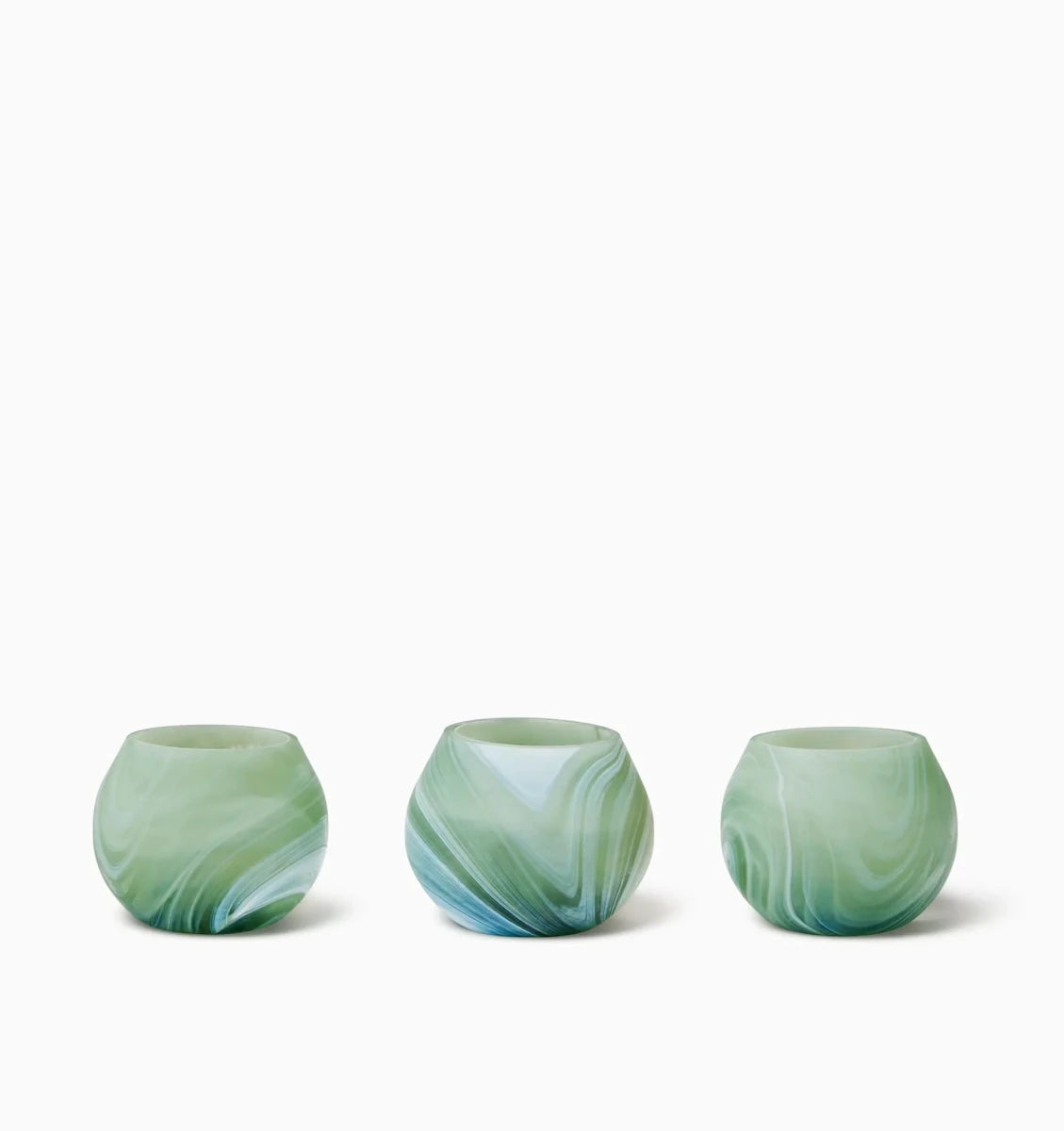 Giove Votive Holder by Sferra Linens in Clover at Fig Linens and Home - 1