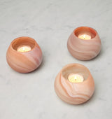 Giove Votive Holder by Sferra Linens in Paprika at Fig Linens and Home - 3