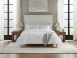 Sf Giza 45 Corto P White Standard Sham 21X26 | Sferra at Fig Linens and Home