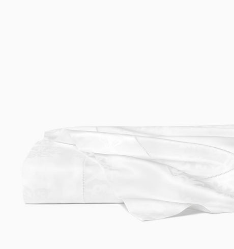 Sferra Giza 45 Lido-Queen Flat Sheet 96X114 White Sferra