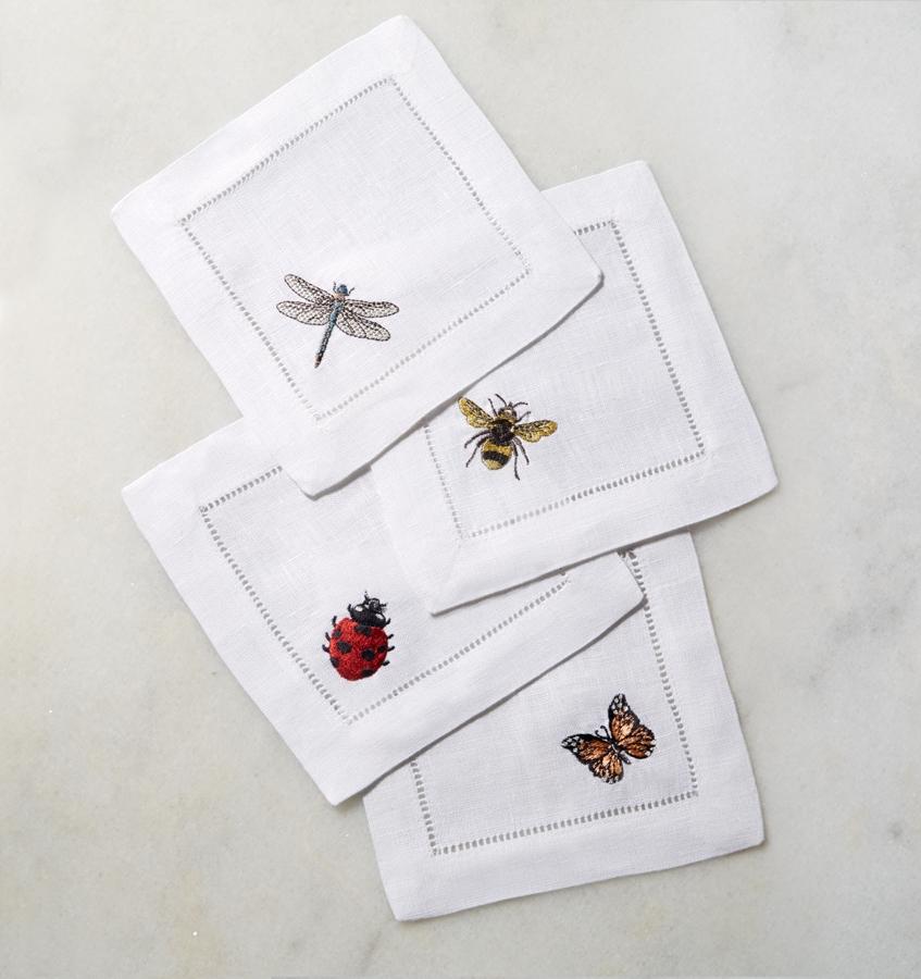 Sferra Insetti Napkins - Thumbnail 3