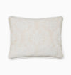 Isabella Jacquard Sham by Sferra x Scalamandre in White/Sand at Fig Linens and Home - 1