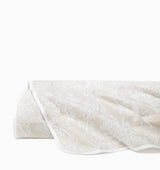 Isabella Quilt by Sferra x Scalamandre in White/Sand at Fig Linens and Home - 1