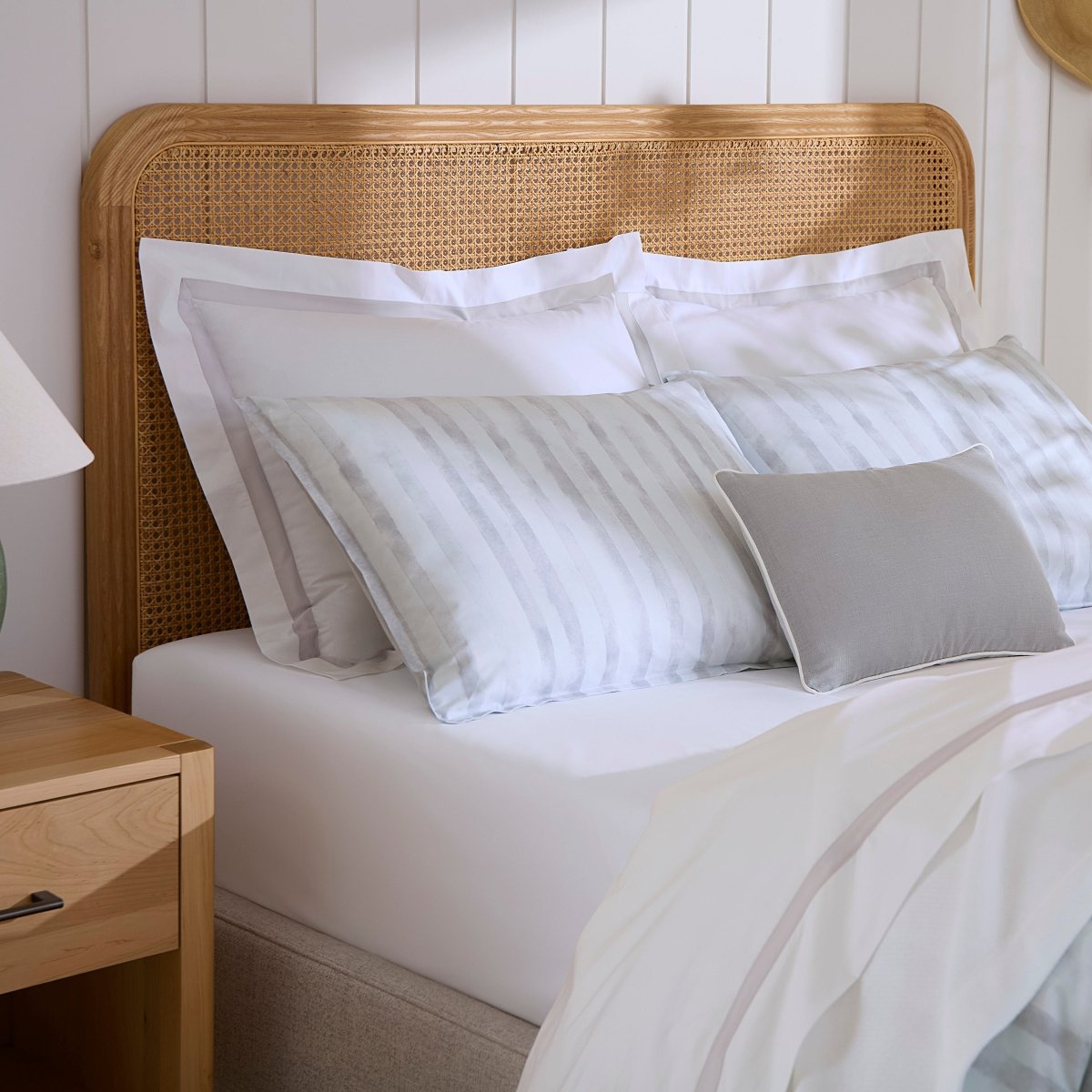 Kricia Lunar Bedding by Sferra King Duvet Cover 106X92 Lunar at FIG LINENS AND HOME 4